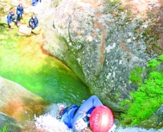Fun Canyon in Corsica with In Terra Corsa Canyoning